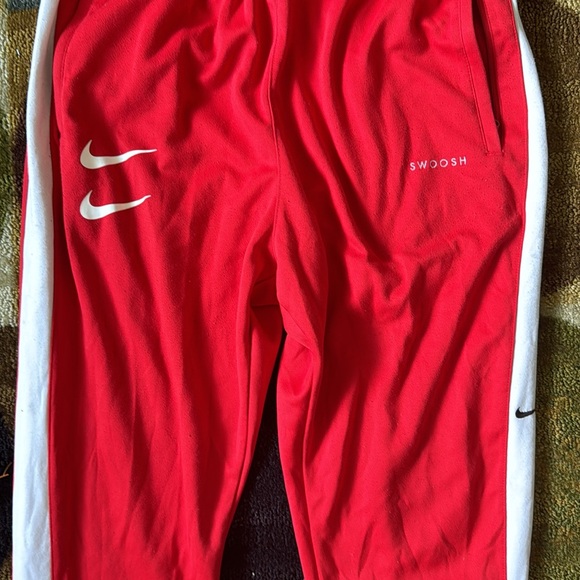 Mens Nike double swoosh track pants - Picture 2 of 3
